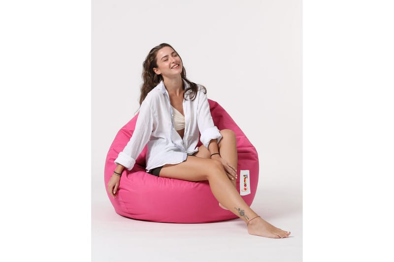 Sittsäck Utomhus Hunny 115 cm - Rosa - Sittsäckar utomhus