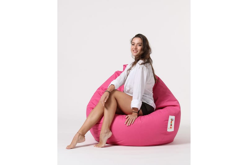 Sittsäck Utomhus Hunny 115 cm - Rosa - Sittsäckar utomhus