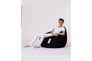 Sittsäck Utomhus Hunny 115 cm - Svart - Utemöbler & utemiljö - Utestol & trädgårdsstol - Sittsäckar utomhus