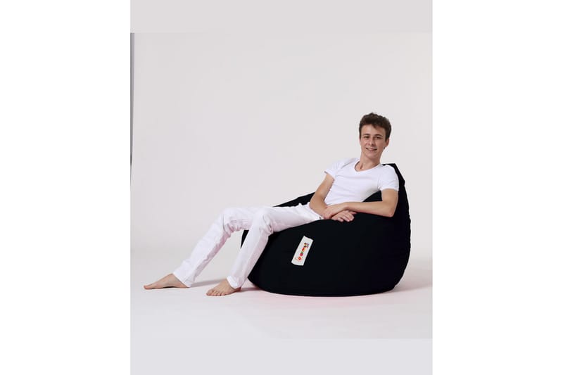 Sittsäck Utomhus Hunny 115 cm - Svart - Utemöbler & utemiljö - Utestol & trädgårdsstol - Sittsäckar utomhus