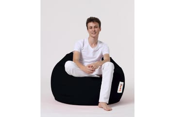 Sittsäck Utomhus Hunny 115 cm - Svart - Utemöbler & utemiljö - Utestol & trädgårdsstol - Sittsäckar utomhus