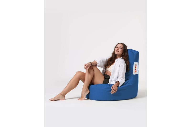Sittsäck Utomhus Linarejos 70 cm - Blå - Utemöbler & utemiljö - Utestol & trädgårdsstol - Sittsäckar utomhus