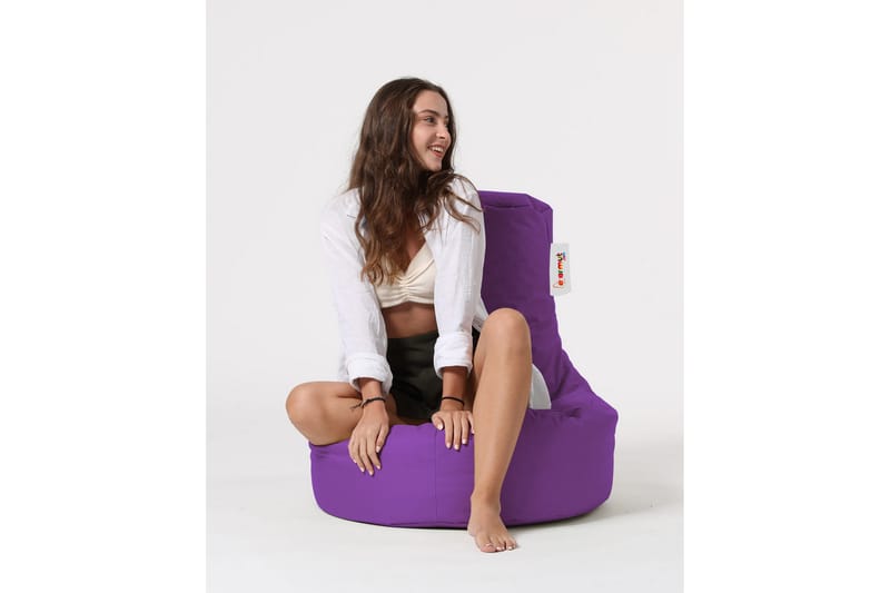 Sittsäck Utomhus Linarejos 70 cm - Lila - Utemöbler & utemiljö - Utestol & trädgårdsstol - Sittsäckar utomhus