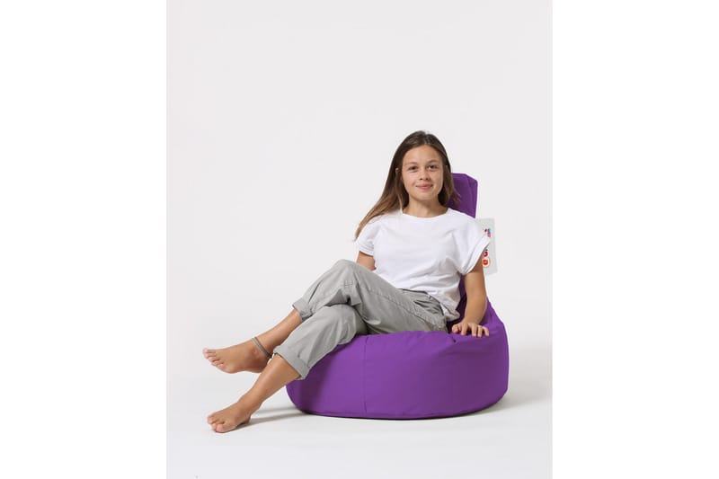 Sittsäck Utomhus Linarejos 70 cm - Lila - Utemöbler & utemiljö - Utestol & trädgårdsstol - Sittsäckar utomhus