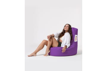 Sittsäck Utomhus Linarejos 70 cm - Lila - Utemöbler & utemiljö - Utestol & trädgårdsstol - Sittsäckar utomhus