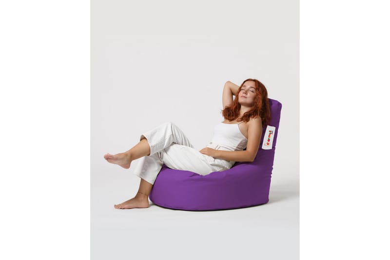 Sittsäck Utomhus Linarejos 70 cm - Lila - Utemöbler & utemiljö - Utestol & trädgårdsstol - Sittsäckar utomhus