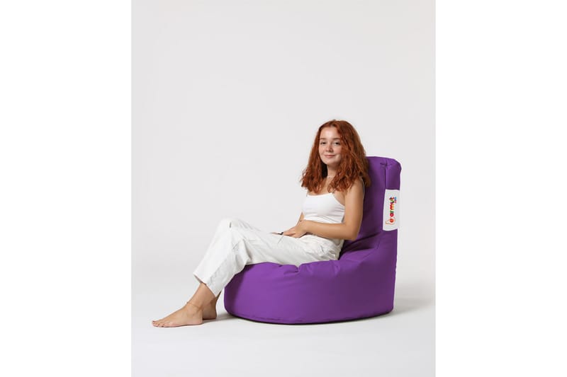 Sittsäck Utomhus Linarejos 70 cm - Lila - Utemöbler & utemiljö - Utestol & trädgårdsstol - Sittsäckar utomhus