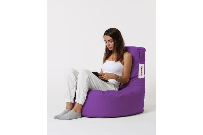 Sittsäck Utomhus Linarejos 70 cm - Lila - Utemöbler & utemiljö - Utestol & trädgårdsstol - Sittsäckar utomhus