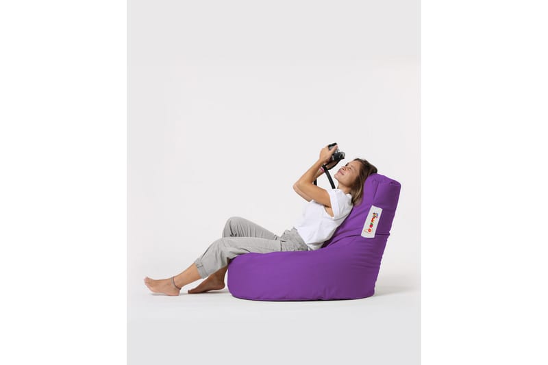 Sittsäck Utomhus Linarejos 70 cm - Lila - Utemöbler & utemiljö - Utestol & trädgårdsstol - Sittsäckar utomhus