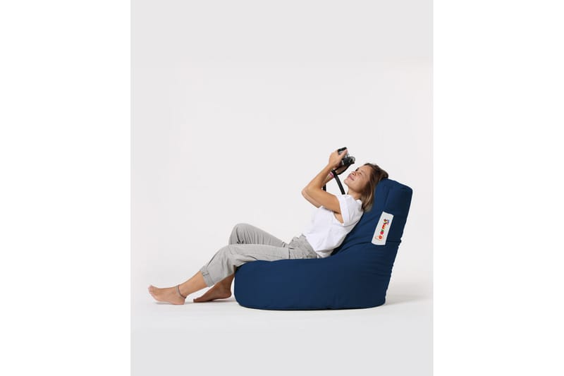Sittsäck Utomhus Linarejos 70 cm - Mörkblå - Utemöbler & utemiljö - Utestol & trädgårdsstol - Sittsäckar utomhus