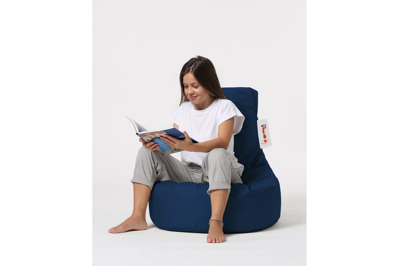 Sittsäck Utomhus Linarejos 70 cm - Mörkblå - Utemöbler & utemiljö - Utestol & trädgårdsstol - Sittsäckar utomhus