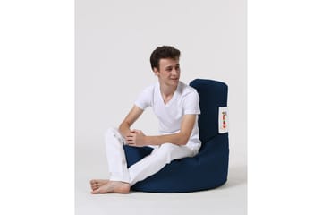 Sittsäck Utomhus Linarejos 70 cm - Mörkblå - Utemöbler & utemiljö - Utestol & trädgårdsstol - Sittsäckar utomhus