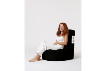 Sittsäck Utomhus Linarejos 70 cm - Svart - Utemöbler & utemiljö - Utestol & trädgårdsstol - Sittsäckar utomhus