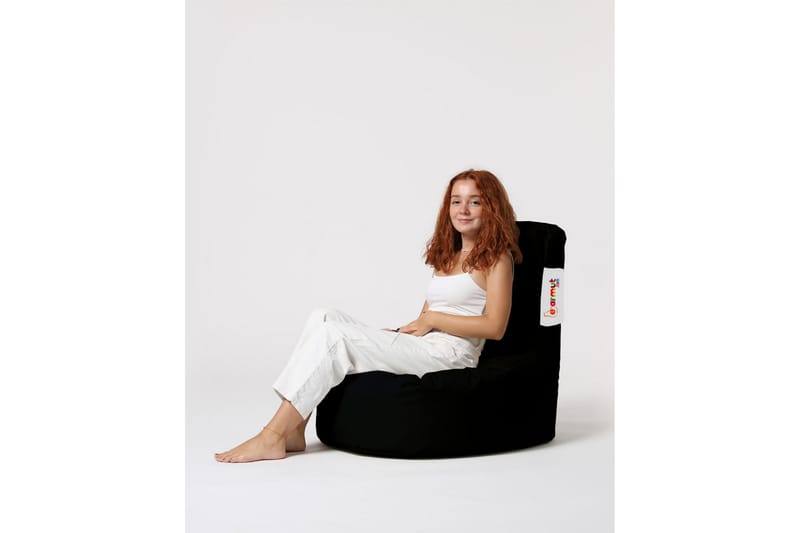 Sittsäck Utomhus Linarejos 70 cm - Svart - Utemöbler & utemiljö - Utestol & trädgårdsstol - Sittsäckar utomhus