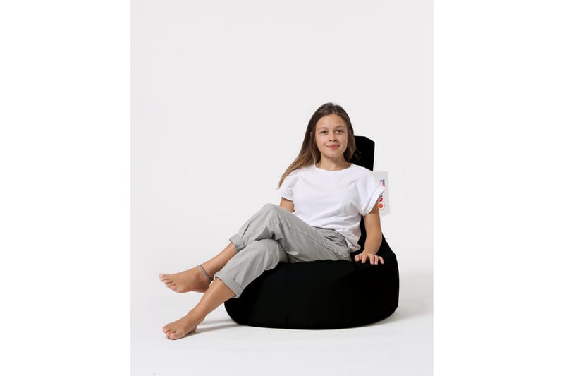 Sittsäck Utomhus Linarejos 70 cm - Svart - Utemöbler & utemiljö - Utestol & trädgårdsstol - Sittsäckar utomhus