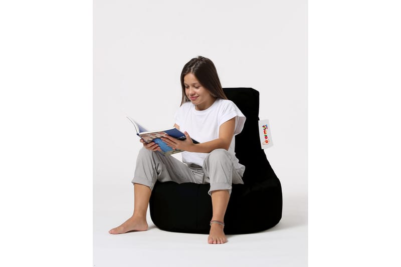Sittsäck Utomhus Linarejos 70 cm - Svart - Utemöbler & utemiljö - Utestol & trädgårdsstol - Sittsäckar utomhus