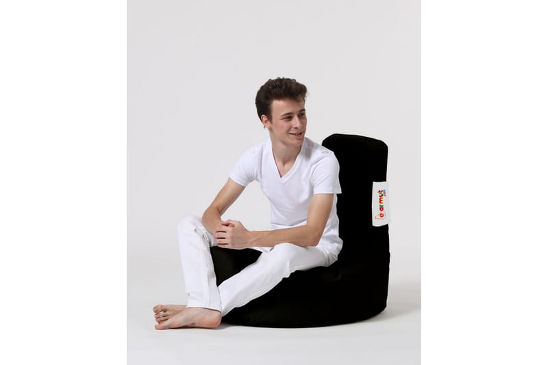 Sittsäck Utomhus Linarejos 70 cm - Svart - Utemöbler & utemiljö - Utestol & trädgårdsstol - Sittsäckar utomhus