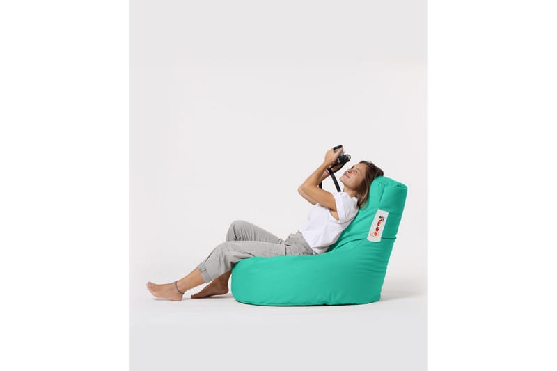 Sittsäck Utomhus Linarejos 70 cm - Turkos - Utemöbler & utemiljö - Utestol & trädgårdsstol - Sittsäckar utomhus