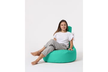 Sittsäck Utomhus Linarejos 70 cm - Turkos - Utemöbler & utemiljö - Utestol & trädgårdsstol - Sittsäckar utomhus