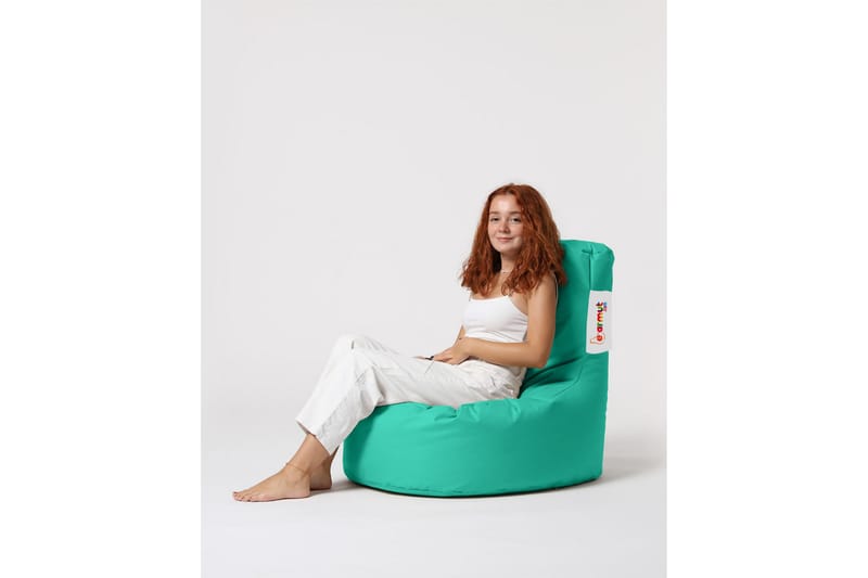 Sittsäck Utomhus Linarejos 70 cm - Turkos - Utemöbler & utemiljö - Utestol & trädgårdsstol - Sittsäckar utomhus