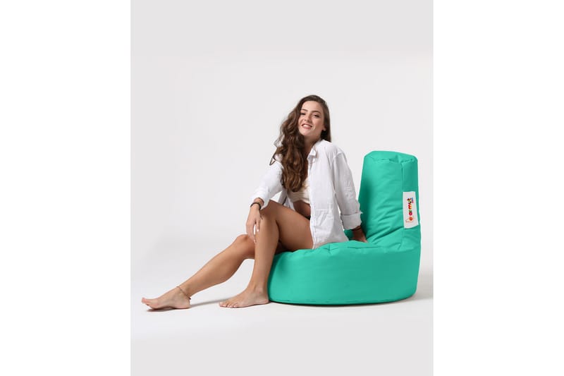 Sittsäck Utomhus Linarejos 70 cm - Turkos - Utemöbler & utemiljö - Utestol & trädgårdsstol - Sittsäckar utomhus