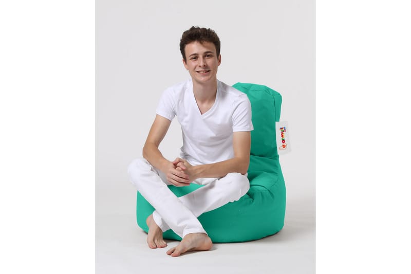 Sittsäck Utomhus Linarejos 70 cm - Turkos - Utemöbler & utemiljö - Utestol & trädgårdsstol - Sittsäckar utomhus