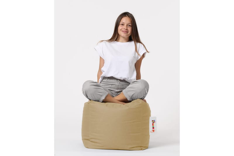 Sittsäck Utomhus Salani 45 cm - Beige - Utemöbler & utemiljö - Utestol & trädgårdsstol - Sittsäckar utomhus
