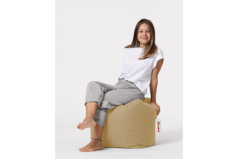 Sittsäck Utomhus Salani 45 cm - Beige - Utemöbler & utemiljö - Utestol & trädgårdsstol - Sittsäckar utomhus