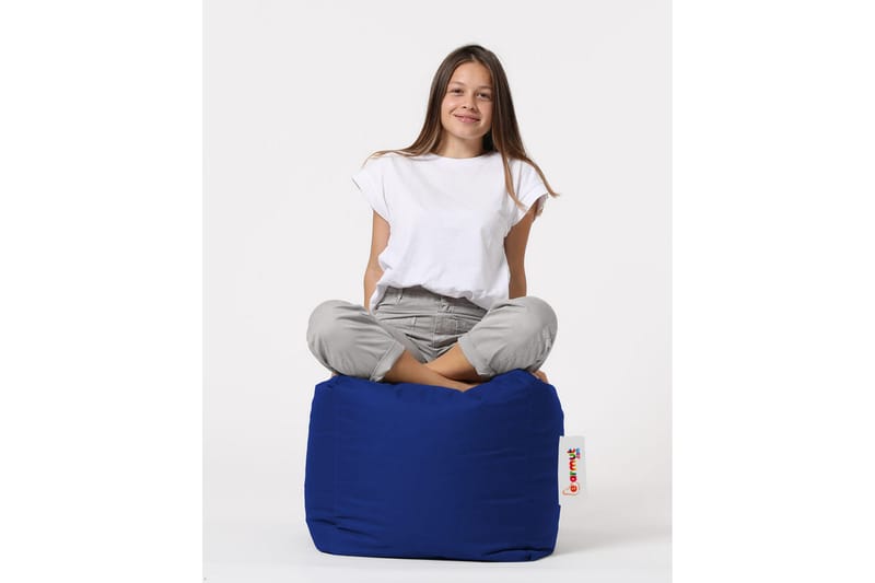 Sittsäck Utomhus Salani 45 cm - Blå - Utemöbler & utemiljö - Utestol & trädgårdsstol - Sittsäckar utomhus