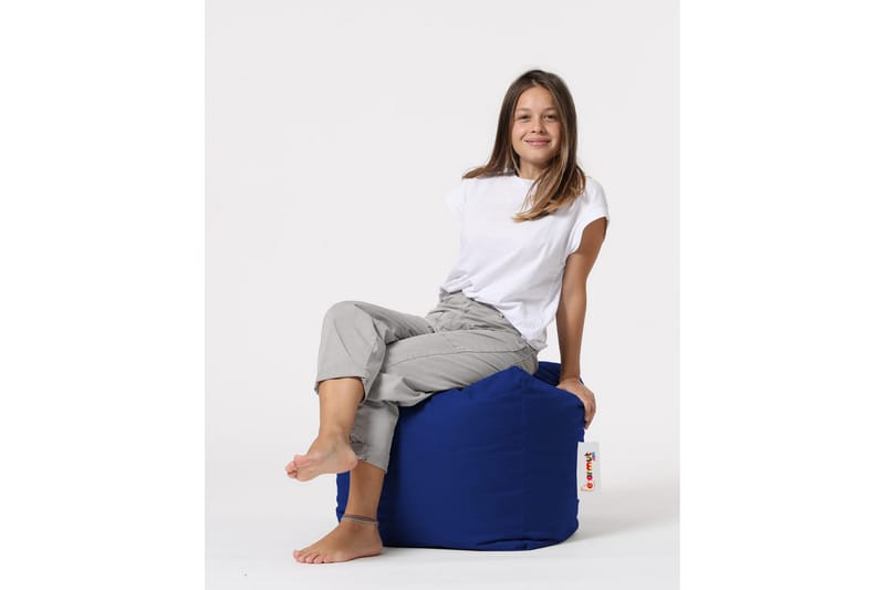 Sittsäck Utomhus Salani 45 cm - Blå - Utemöbler & utemiljö - Utestol & trädgårdsstol - Sittsäckar utomhus
