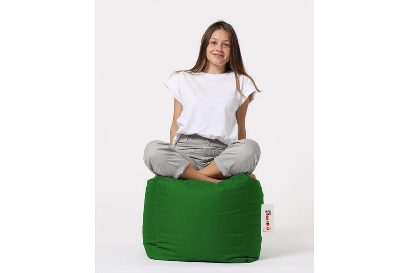 Sittsäck Utomhus Salani 45 cm - Grön - Utemöbler & utemiljö - Utestol & trädgårdsstol - Sittsäckar utomhus