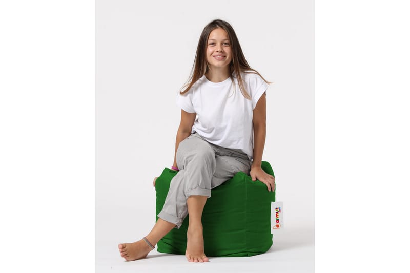 Sittsäck Utomhus Salani 45 cm - Grön - Utemöbler & utemiljö - Utestol & trädgårdsstol - Sittsäckar utomhus