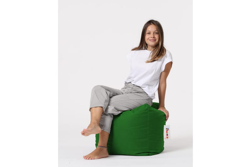 Sittsäck Utomhus Salani 45 cm - Grön - Utemöbler & utemiljö - Utestol & trädgårdsstol - Sittsäckar utomhus