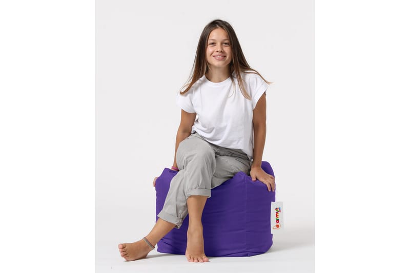 Sittsäck Utomhus Salani 45 cm - Lila - Utemöbler & utemiljö - Utestol & trädgårdsstol - Sittsäckar utomhus