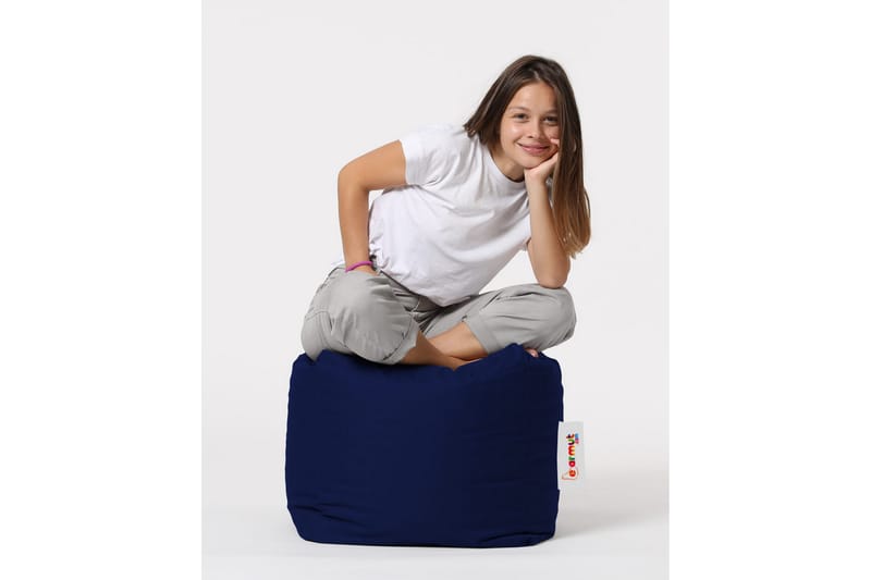 Sittsäck Utomhus Salani 45 cm - Mörkblå - Utemöbler & utemiljö - Utestol & trädgårdsstol - Sittsäckar utomhus