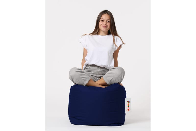 Sittsäck Utomhus Salani 45 cm - Mörkblå - Utemöbler & utemiljö - Utestol & trädgårdsstol - Sittsäckar utomhus