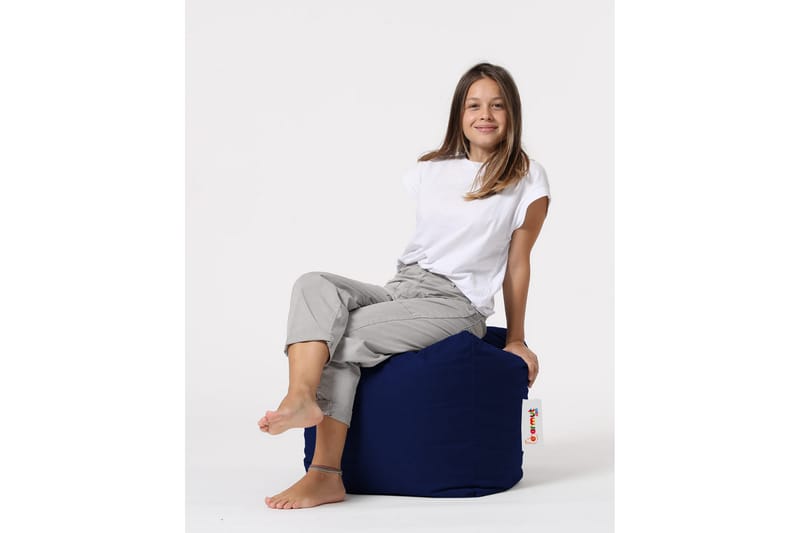 Sittsäck Utomhus Salani 45 cm - Mörkblå - Utemöbler & utemiljö - Utestol & trädgårdsstol - Sittsäckar utomhus