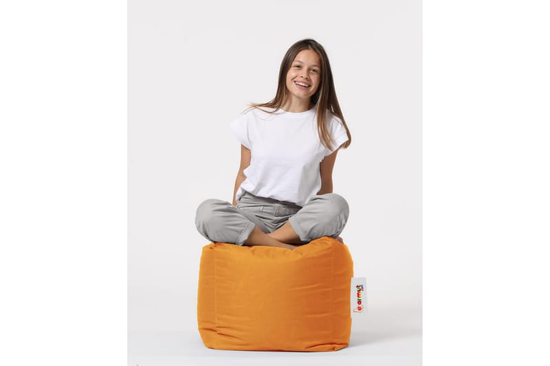 Sittsäck Utomhus Salani 45 cm - Orange - Utemöbler & utemiljö - Utestol & trädgårdsstol - Sittsäckar utomhus