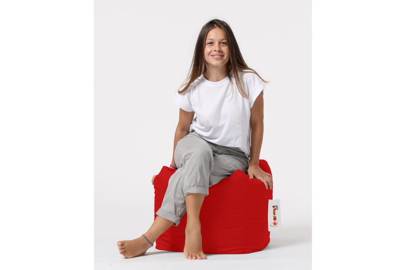 Sittsäck Utomhus Salani 45 cm - Röd - Utemöbler & utemiljö - Utestol & trädgårdsstol - Sittsäckar utomhus