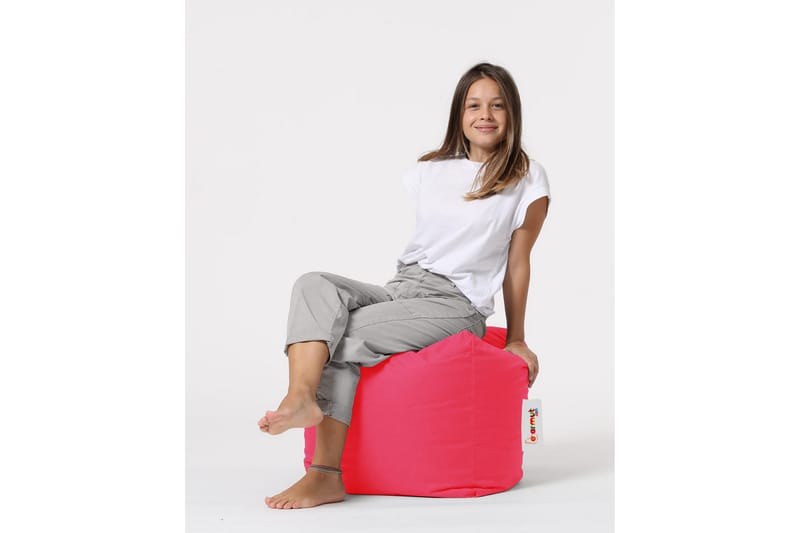 Sittsäck Utomhus Salani 45 cm - Rosa - Utemöbler & utemiljö - Utestol & trädgårdsstol - Sittsäckar utomhus