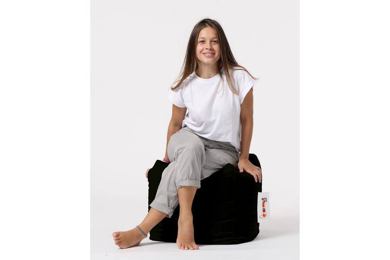 Sittsäck Utomhus Salani 45 cm - Svart - Utemöbler & utemiljö - Utestol & trädgårdsstol - Sittsäckar utomhus