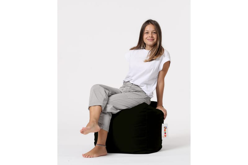 Sittsäck Utomhus Salani 45 cm - Svart - Utemöbler & utemiljö - Utestol & trädgårdsstol - Sittsäckar utomhus