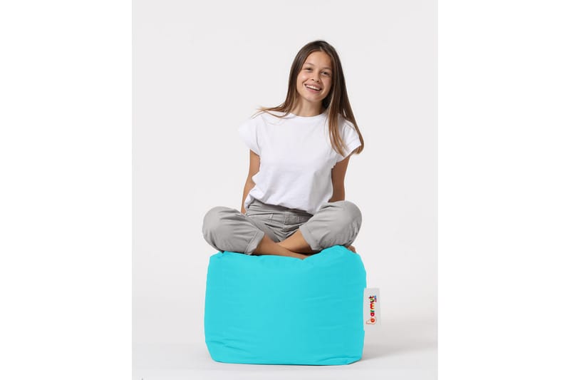 Sittsäck Utomhus Salani 45 cm - Turkos - Utemöbler & utemiljö - Utestol & trädgårdsstol - Sittsäckar utomhus