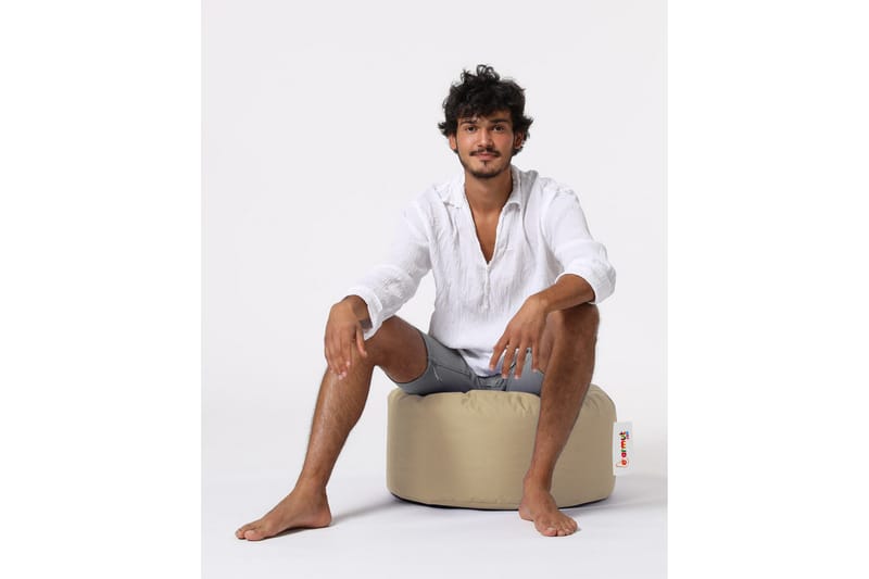 Sittsäck Utomhus Salima 55 cm - Beige - Utemöbler & utemiljö - Utestol & trädgårdsstol - Sittsäckar utomhus