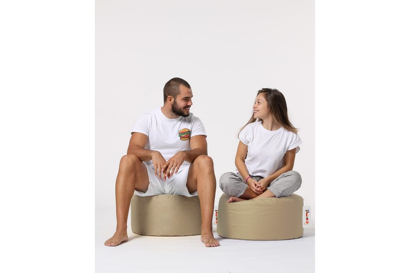 Sittsäck Utomhus Salima 55 cm - Beige - Utemöbler & utemiljö - Utestol & trädgårdsstol - Sittsäckar utomhus