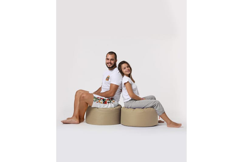 Sittsäck Utomhus Salima 55 cm - Beige - Sittsäckar utomhus