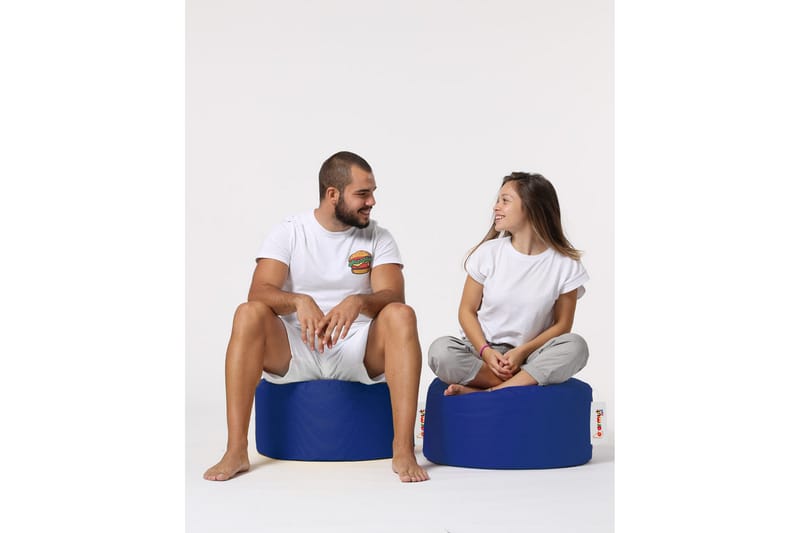 Sittsäck Utomhus Salima 55 cm - Blå - Utemöbler & utemiljö - Utestol & trädgårdsstol - Sittsäckar utomhus