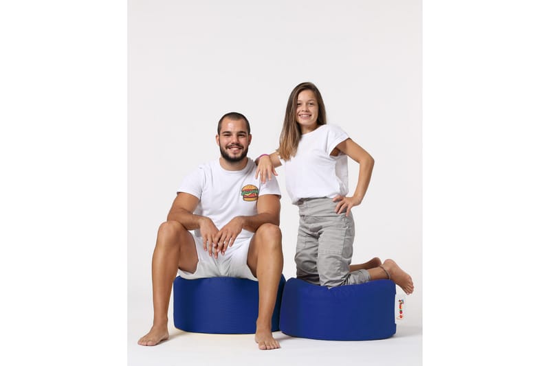 Sittsäck Utomhus Salima 55 cm - Blå - Utemöbler & utemiljö - Utestol & trädgårdsstol - Sittsäckar utomhus