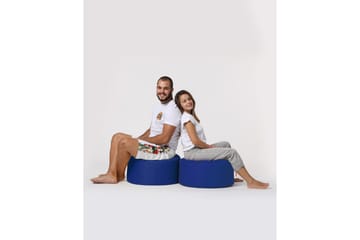 Sittsäck Utomhus Salima 55 cm - Blå - Utemöbler & utemiljö - Utestol & trädgårdsstol - Sittsäckar utomhus