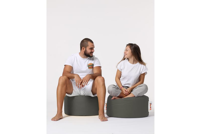 Sittsäck Utomhus Salima 55 cm - Grå - Utemöbler & utemiljö - Utestol & trädgårdsstol - Sittsäckar utomhus